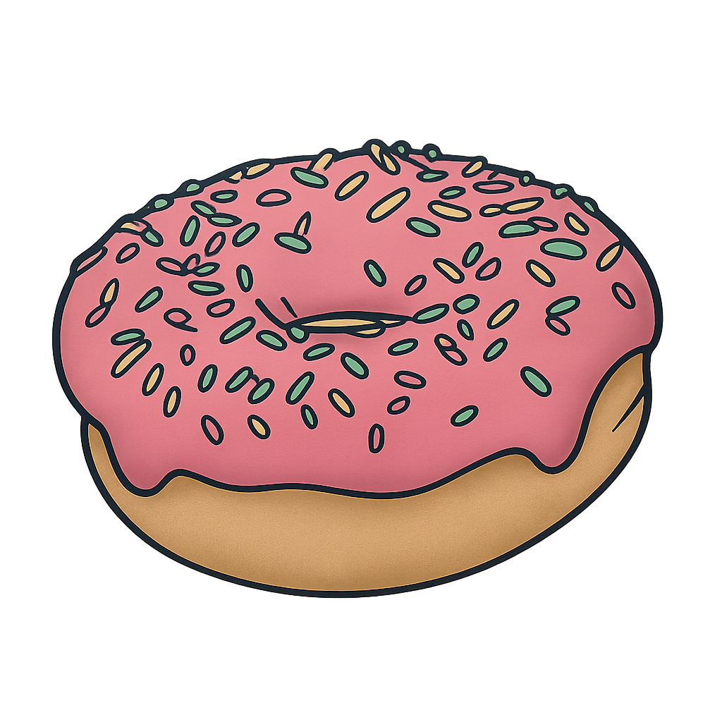 Пончик из Blender